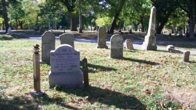 Col. William Miles Chick Marker. Click for full size. Col. William Miles Chick Marker image. Click for full size.