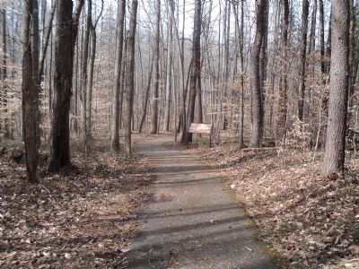 Marker at Guilford Courthouse NMP. Click for full size. Marker at Guilford Courthouse NMP image. Click for full size.