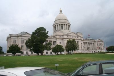 Capitol Building in Little Rock image. Click for full size.