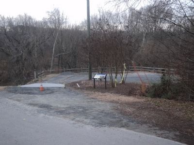 Marker in the Leaksville Landing Park. Click for full size. Marker in the Leaksville Landing Park image. Click for full size.