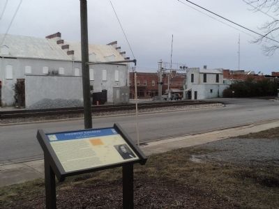 Piedmont Railroad Marker. Click for full size. Piedmont Railroad Marker image. Click for full size.