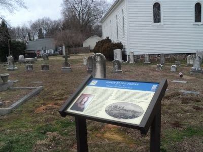 Annie Eliza Johns Marker. Click for full size. Annie Eliza Johns Marker image. Click for full size.