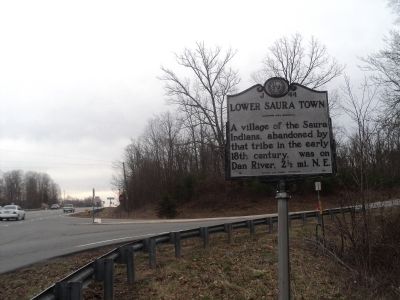 Lower Saura Town Marker image. Click for full size.