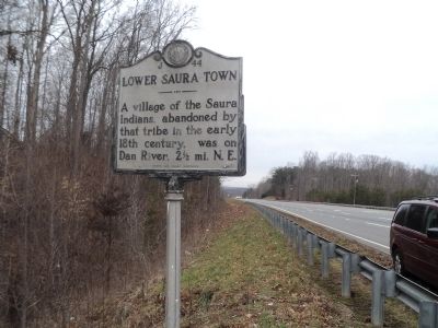 Lower Saura Town Marker image. Click for full size.