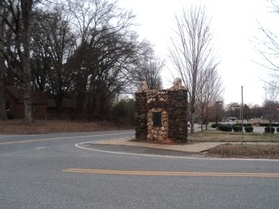 Marker in Huntersville. Click for full size. Marker in Huntersville image. Click for full size.