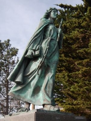 Santa Rosalia Statue image. Click for full size.