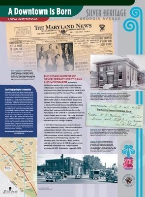 A Downtown is Born Marker image. Click for full size.