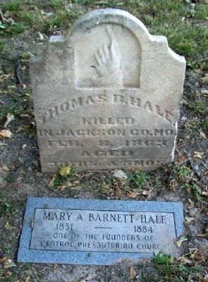 Mary A. Barnett Hale Marker. Click for full size. Mary A. Barnett Hale Marker image. Click for full size.