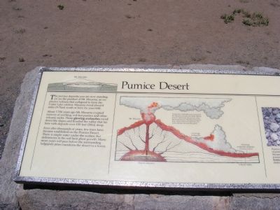 Pumice Desert Marker image. Click for full size.