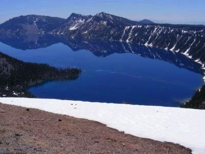 Crater Lake. Click for full size. Crater Lake image. Click for full size.
