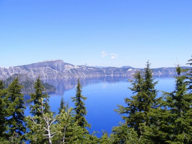 Crater Lake. Click for full size. Crater Lake image. Click for full size.