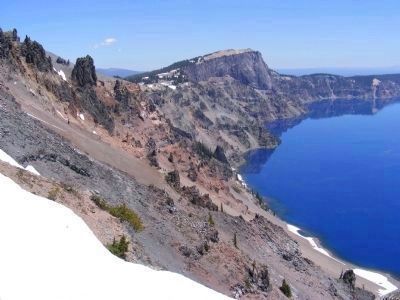 Crater Lake. Click for full size. Crater Lake image. Click for full size.