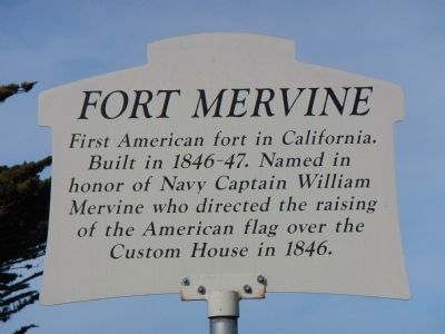 Fort Mervine Marker image. Click for full size.