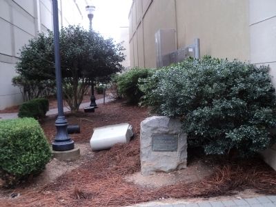 Marker in Raleigh image. Click for full size.