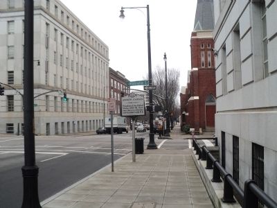 Marker in Raleigh. Click for full size. Marker in Raleigh image. Click for full size.