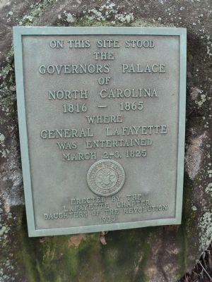 Governor’s Palace of North Carolina Marker. Click for full size. Governor’s Palace of North Carolina Marker image. Click for full size.