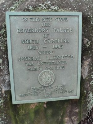 Governors Palace of North Carolina Marker image. Click for full size.
