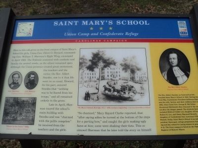 Saint Mary’s School Marker. Click for full size. Saint Mary’s School Marker image. Click for full size.