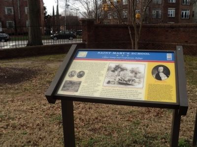 Saint Mary’s School Marker. Click for full size. Saint Mary’s School Marker image. Click for full size.