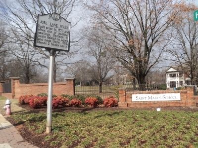 Joel Lane House Marker. Click for full size. Joel Lane House Marker image. Click for full size.
