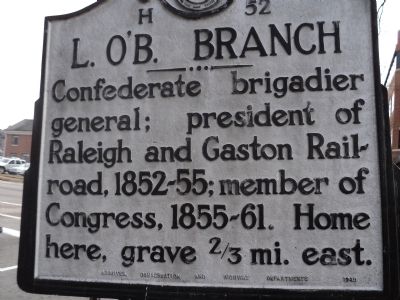 L. OB. Branch Marker. Click for full size. L. OB. Branch Marker image. Click for full size.