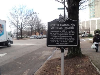 North Carolina Medical Board Marker. Click for full size. North Carolina Medical Board Marker image. Click for full size.