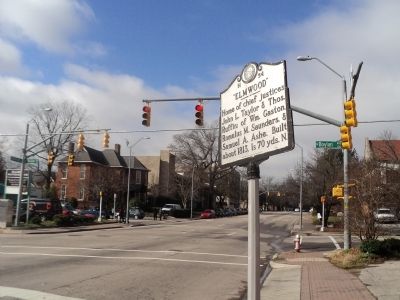 “Elmwood” Marker. Click for full size. “Elmwood” Marker image. Click for full size.
