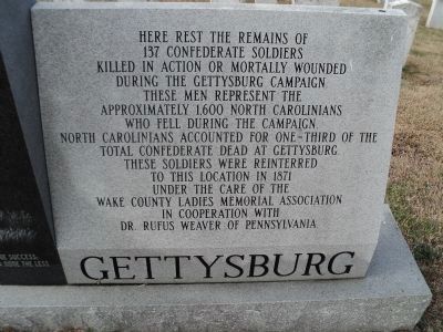 Confederate Soldiers Memorial Marker. Click for full size. Confederate Soldiers Memorial Marker image. Click for full size.