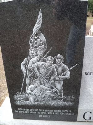 Gettysburg Memorial Detail image. Click for full size.