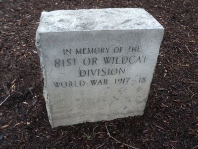 81st or Wildcat Division Marker image. Click for full size.