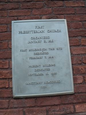 Another Marker in Front of Church. Click for full size. Another Marker in Front of Church image. Click for full size.