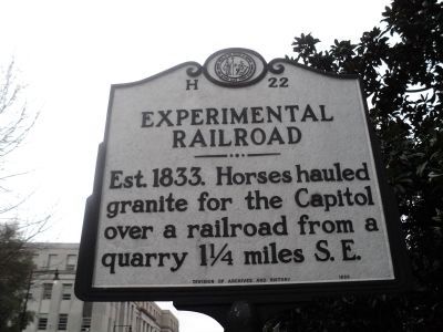 Experimental Railroad Marker. Click for full size. Experimental Railroad Marker image. Click for full size.