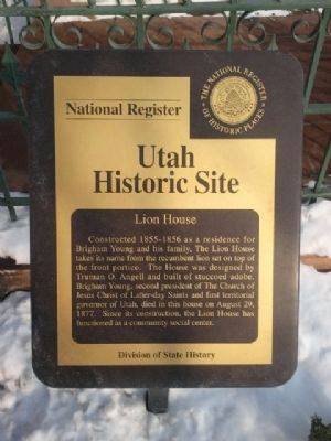 Lion House. Click for full size. Lion House image. Click for full size.