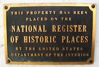 Schlender Building NRHP Marker. Click for full size. Schlender Building NRHP Marker image. Click for full size.