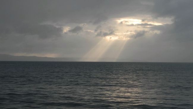 Leyte Gulf, San Pedro Bay. Click for full size. Leyte Gulf, San Pedro Bay image. Click for full size.