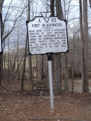 Fort Blackwater Marker image. Click for full size.