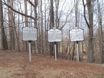 Ferrum College and Other Markers image. Click for full size.