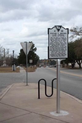 Marker at Main Street / Dunbarton Blvd looking northwest from Jefferson Street image. Click for full size.