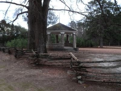 Bandstand at Bennett Place. Click for full size. Bandstand at Bennett Place image. Click for full size.