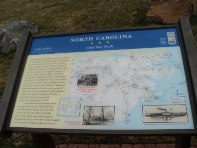 North Carolina Marker. Click for full size. North Carolina Marker image. Click for full size.