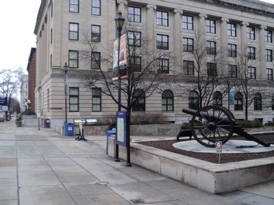 Marker in Raleigh image. Click for full size.