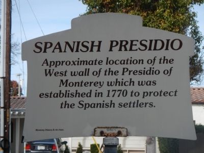 Spanish Presidio Marker image. Click for full size.