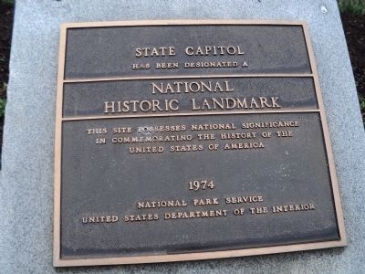 N.C. State Capitol Marker image. Click for full size.