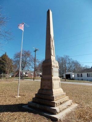 Jonesville Confederate Monument Marker image. Click for full size.