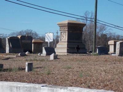 Presbyterian Cemetery Marker. Click for full size. Presbyterian Cemetery Marker image. Click for full size.