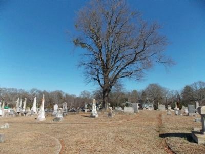 Presbyterian Cemetery Marker. Click for full size. Presbyterian Cemetery Marker image. Click for full size.
