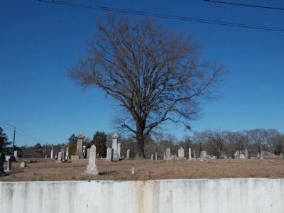 Presbyterian Cemetery Marker. Click for full size. Presbyterian Cemetery Marker image. Click for full size.