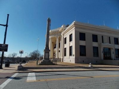 Union County Confederate Monument Marker. Click for full size. Union County Confederate Monument Marker image. Click for full size.
