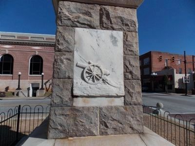 Union County Confederate Monument Marker - West Side image. Click for full size.