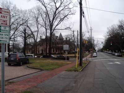 Marker on Blount Street. Click for full size. Marker on Blount Street image. Click for full size.
